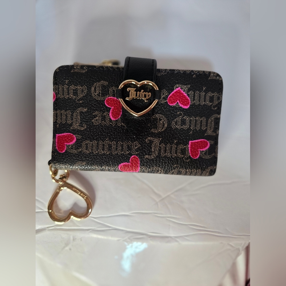 Juicy Couture Wallet with Gold Accents - Picture 1 of 12